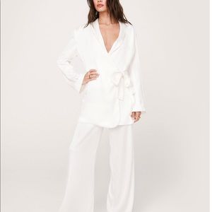 Satin Blazer & pants